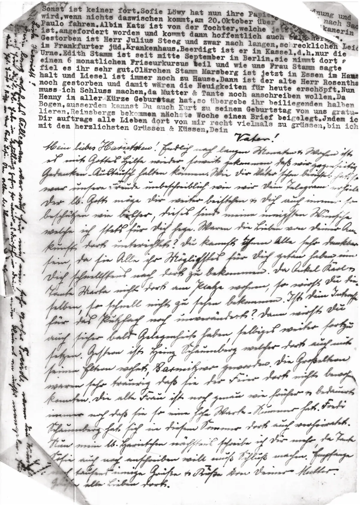 Brief Nr. 01 Seite 2 von 2