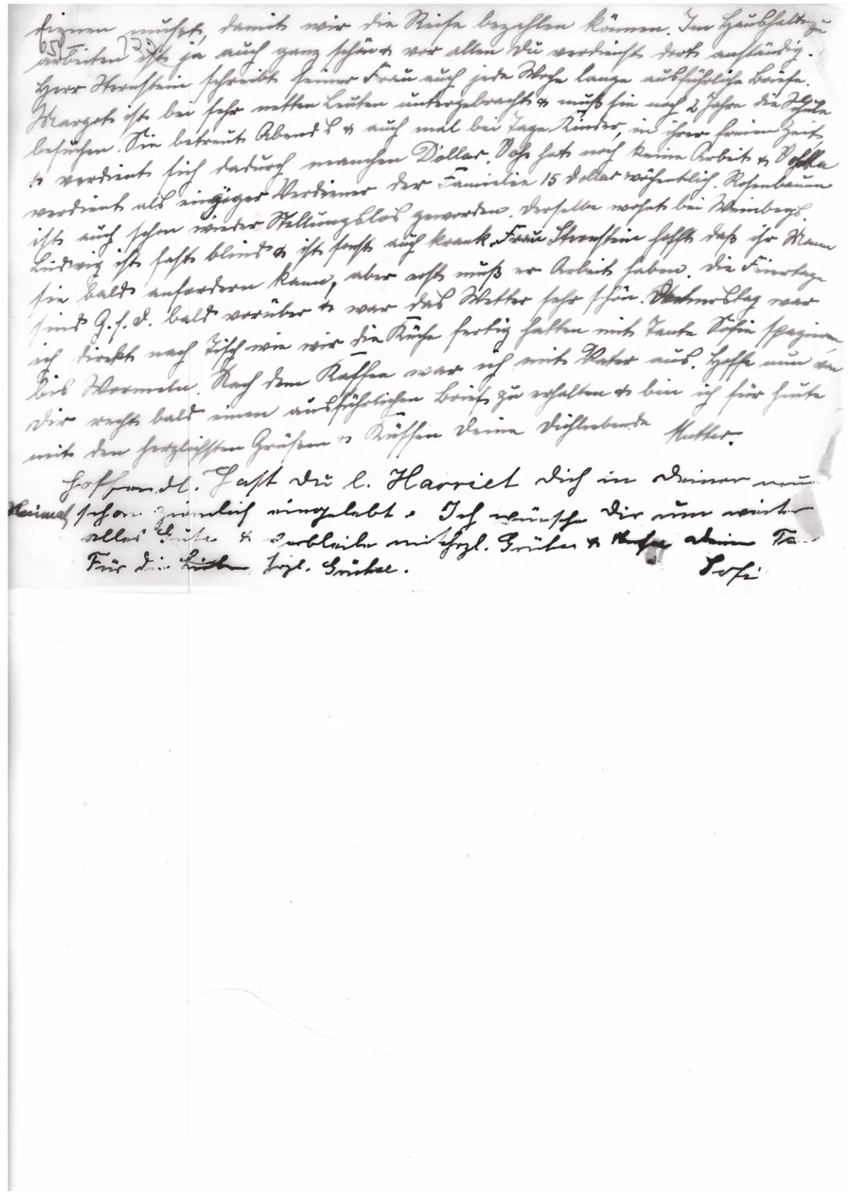 Brief Nr. 03 Seite 2 von 2