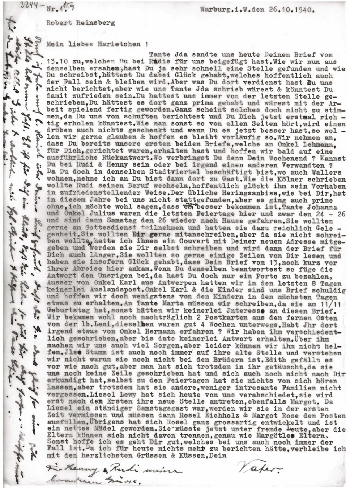 Brief Nr. 04 Seite 1 von 2