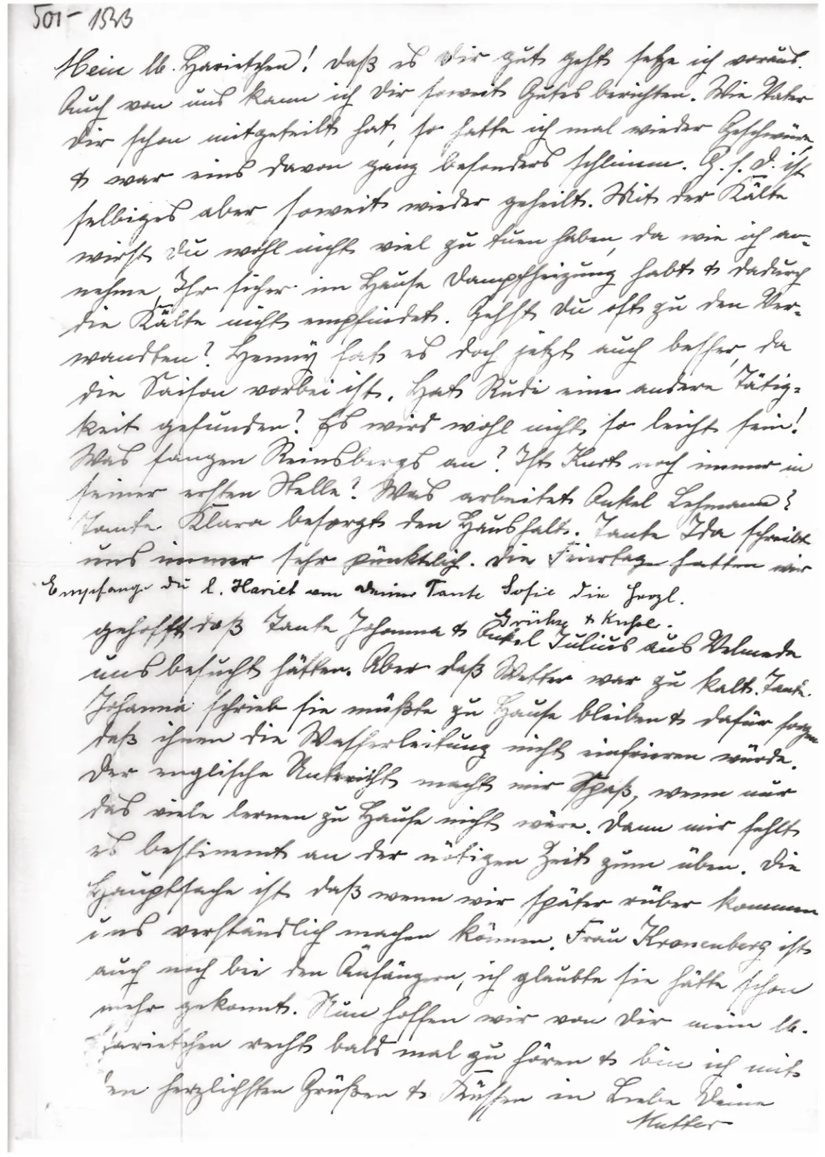 Brief Nr. 11 Seite 2 von 2