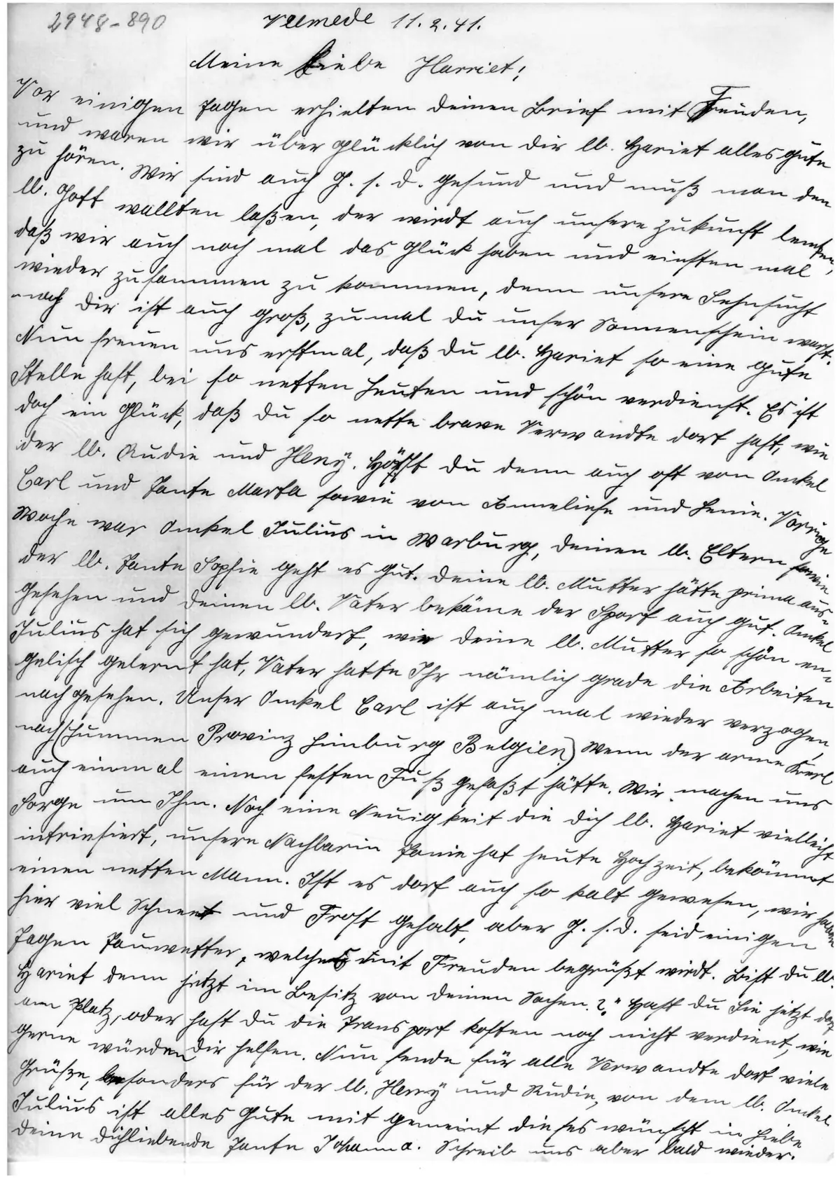 Brief Nr. 16 Seite 3 von 3