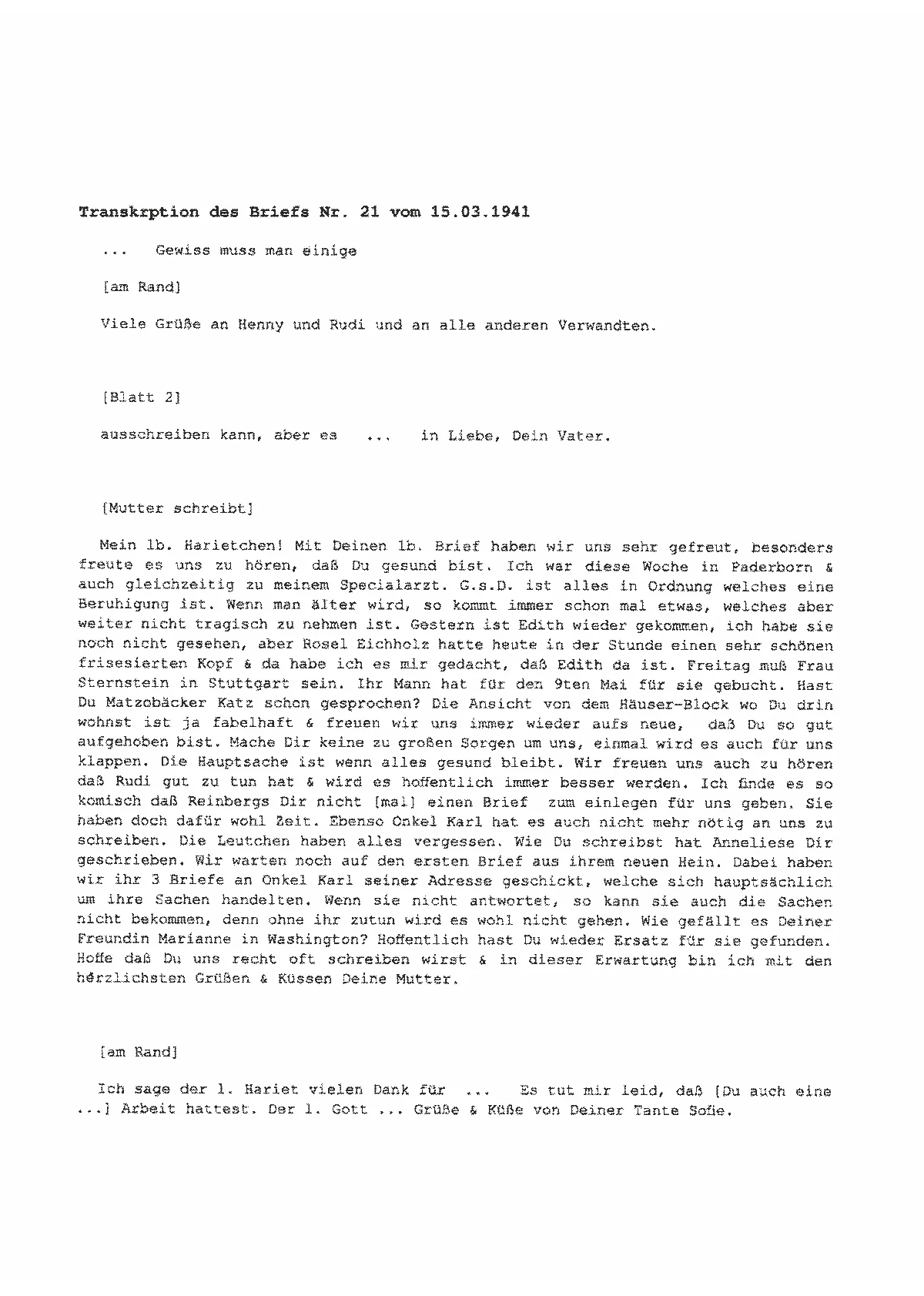brief 21 03 transkript