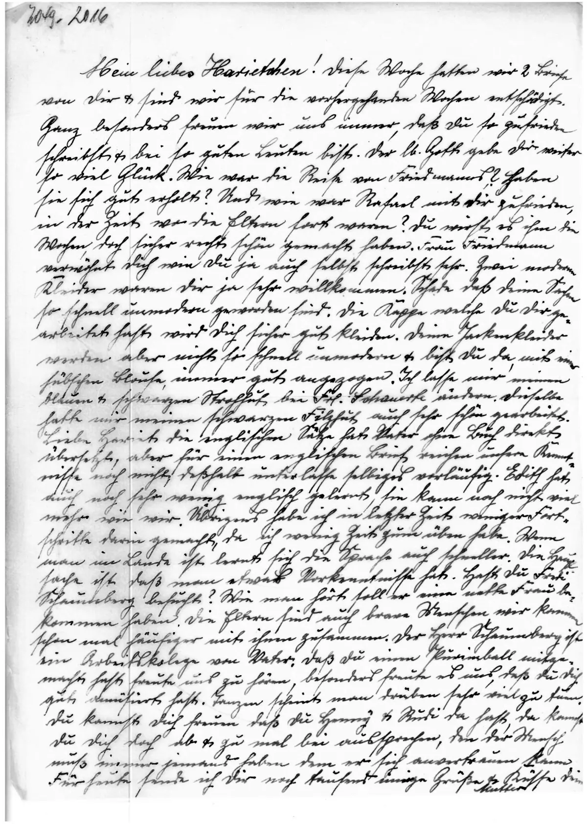 Brief Nr. 27 Seite 2 von 2