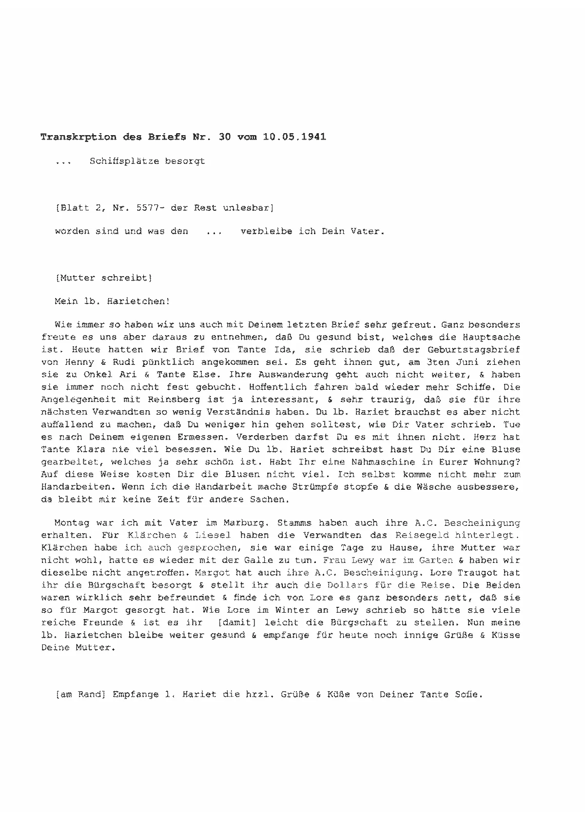 brief 30 03 transkript