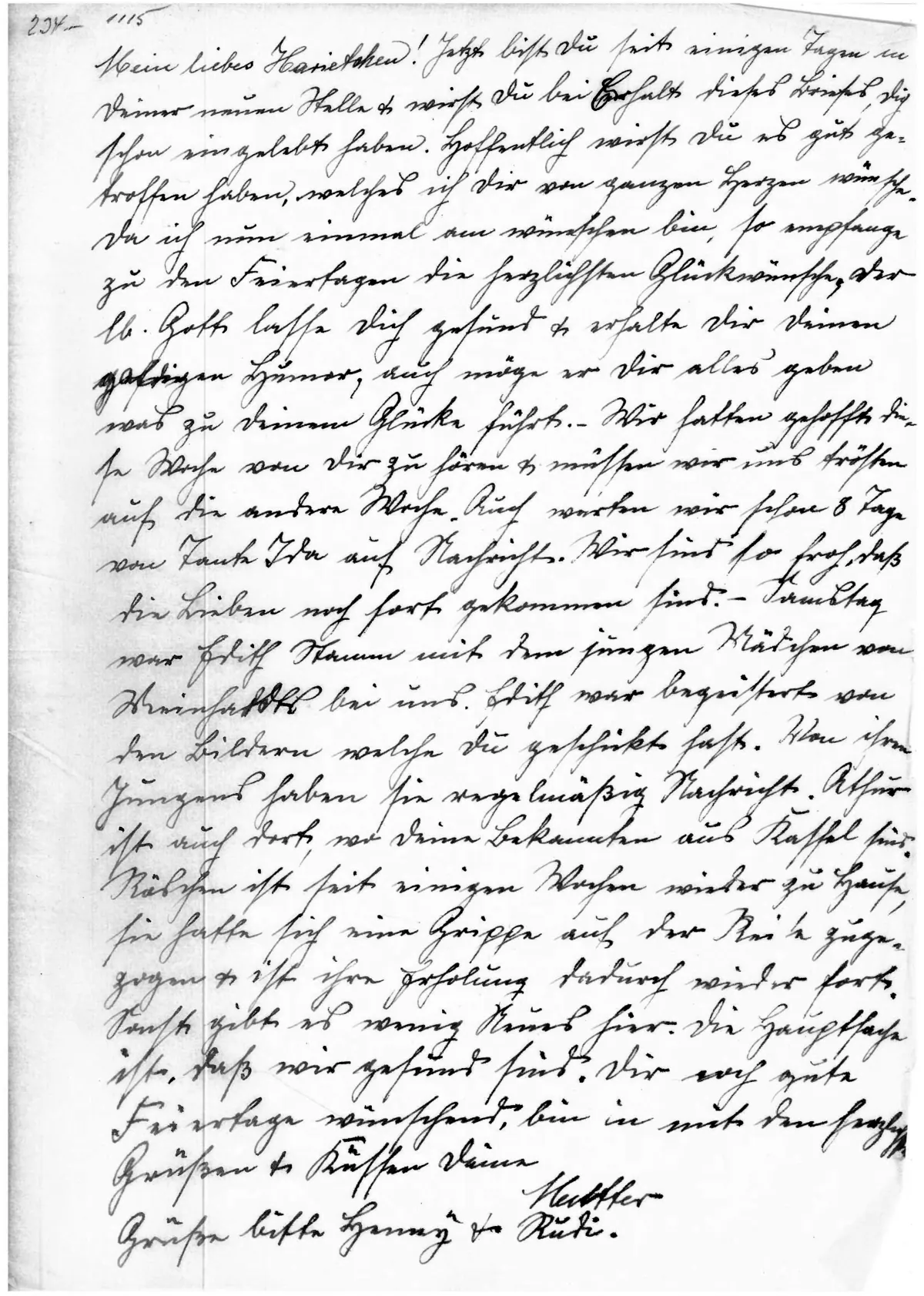 Brief Nr. 44 Seite 2 von 2