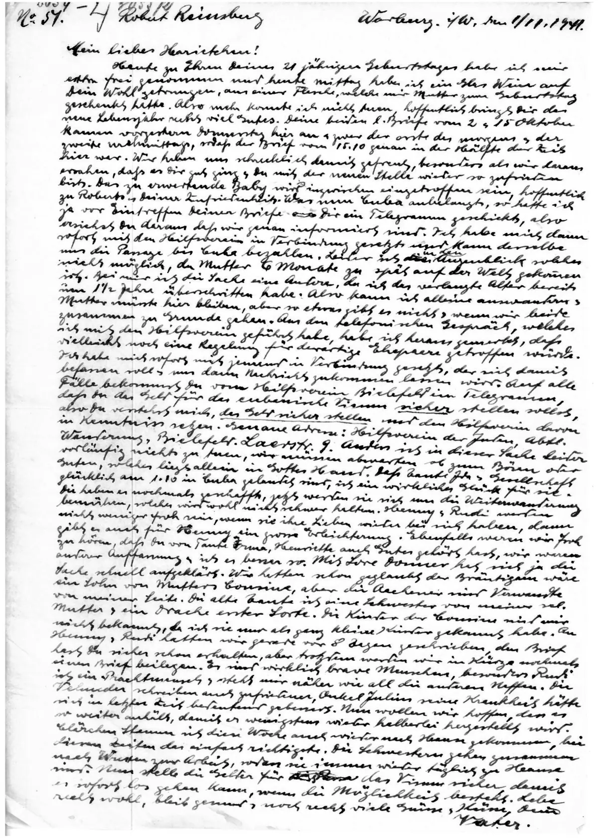 Brief Nr. 51 Seite 1 von 5